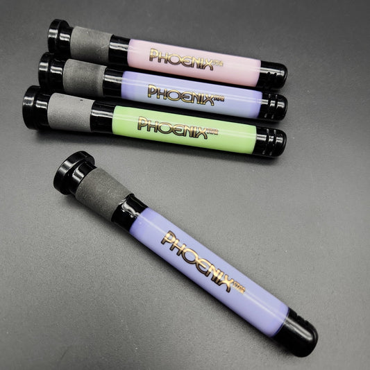 Colored Slime 4" Phoenix Downstems - Meech Madness Smoke Shop