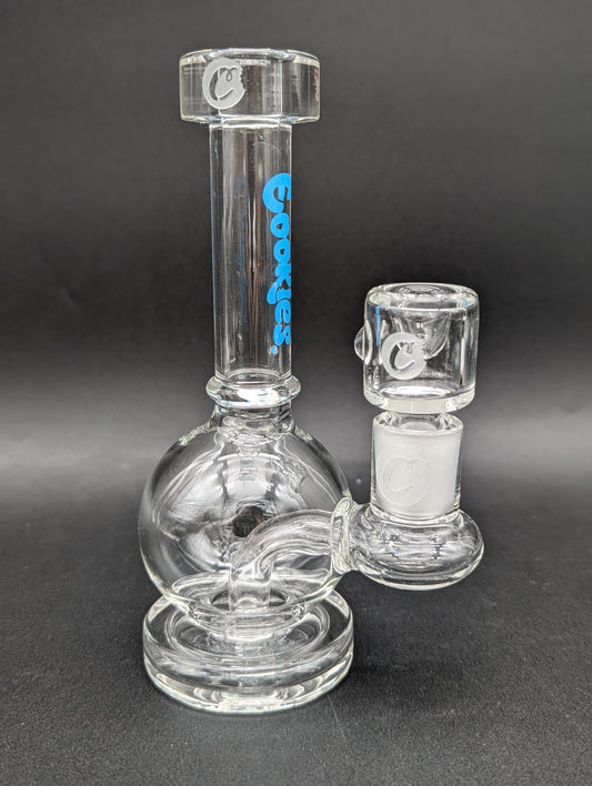 Cookies Bayside Series 510 Bubble Base Glass Water Pipe | 6" - Meech Madness Smoke Shop