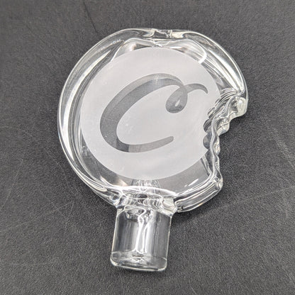 Cookies Cookie Stone Glass Chillum | 2.5" - Meech Madness Smoke Shop