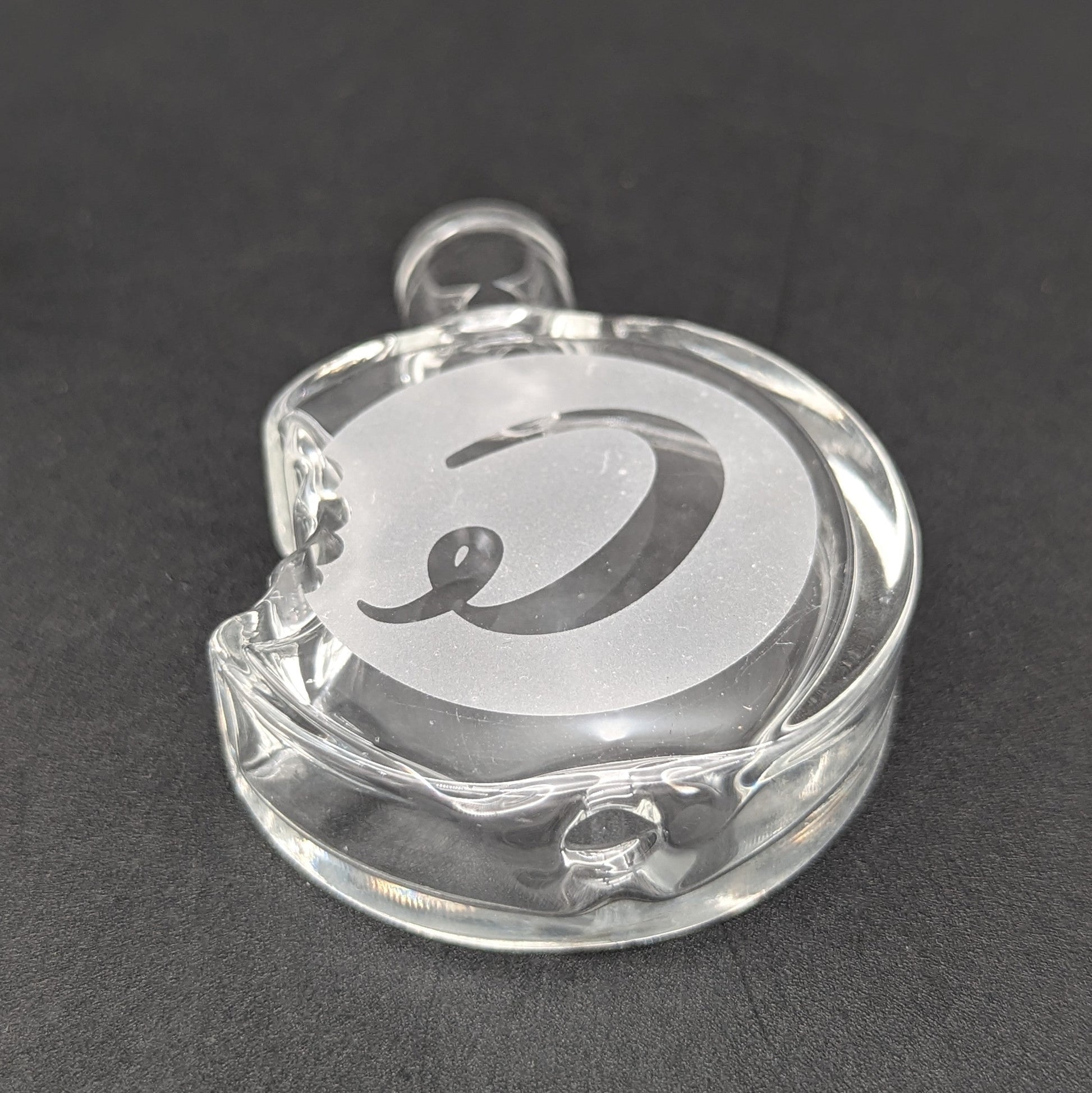 Cookies Cookie Stone Glass Chillum | 2.5" - Meech Madness Smoke Shop