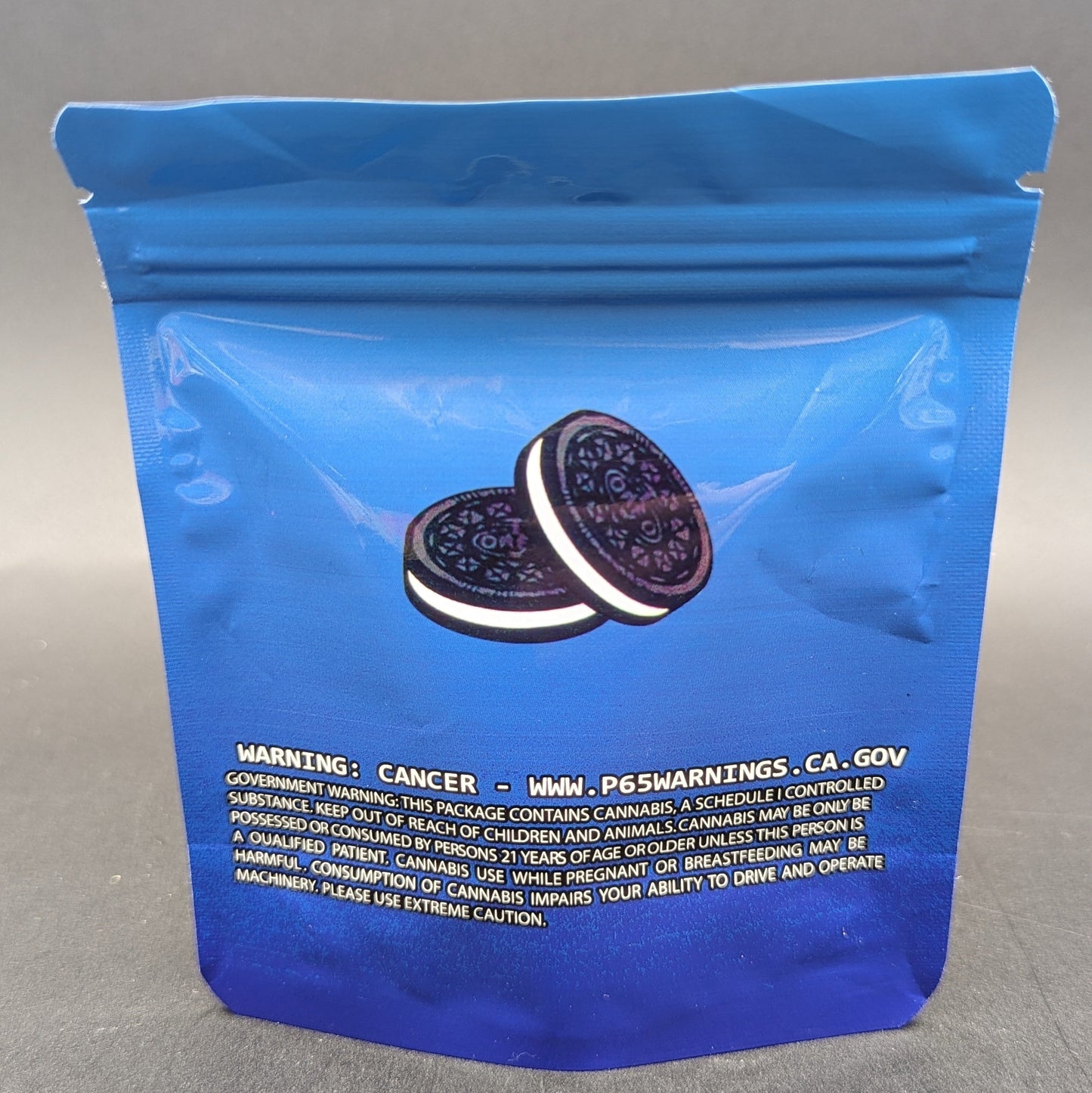 Cookies & Cream 3.5g Mylar Bags - Meech Madness Smoke Shop