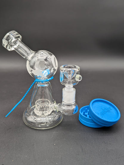 Cookies Globe Glass Water Pipe | 6.5"-Avernic Smoke Shop