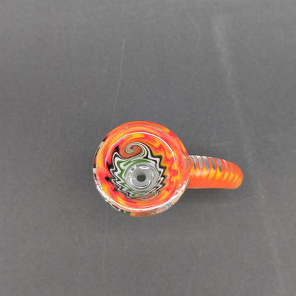 Curved Claw Bowl Piece 18mm - Assorted Colors - Meech Madness Smoke Shop