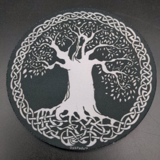 DabPadz Round Fabric Top - 5" / Tree of Life - Meech Madness Smoke Shop