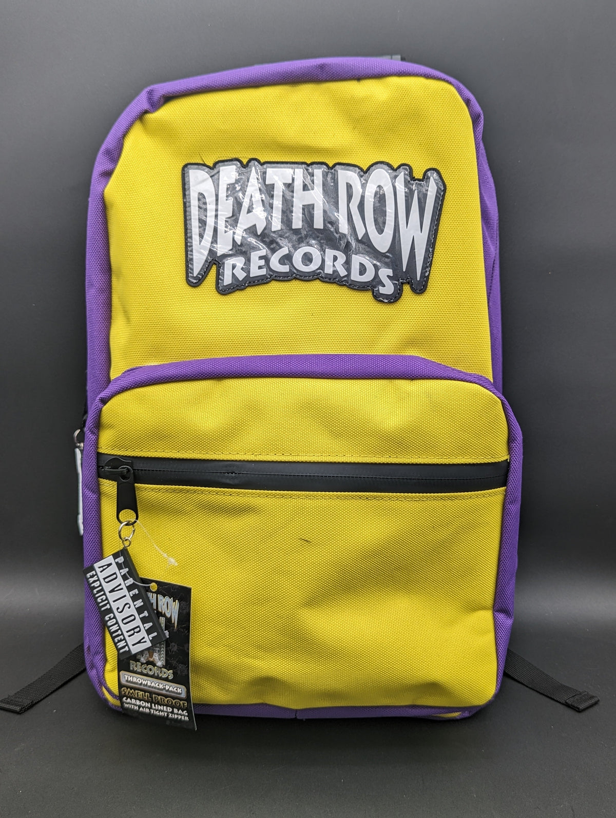 Death Row Records - Smell Proof Backpack-Meech Madness Smoke Shop