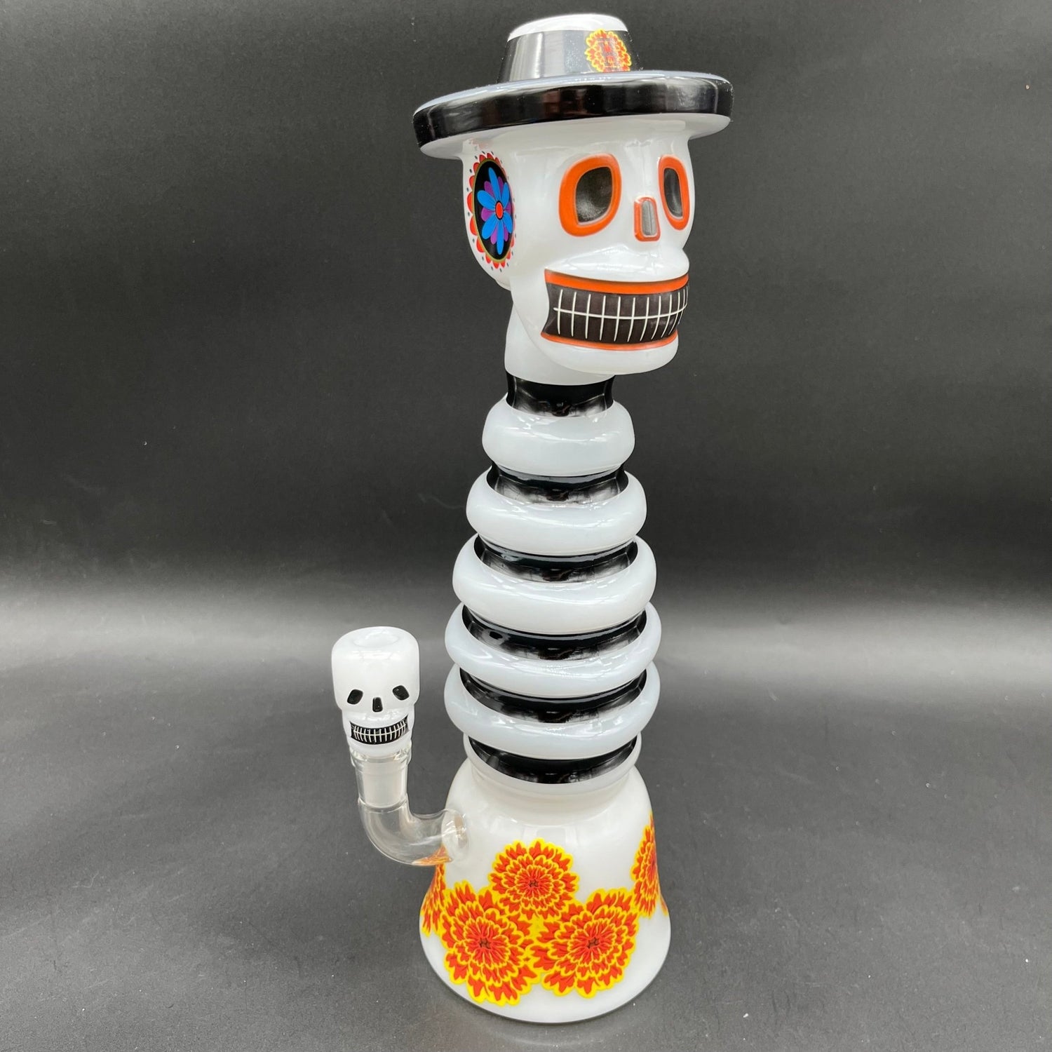 Dia De Los Muertos XL Bong - Meech Madness Smoke Shop