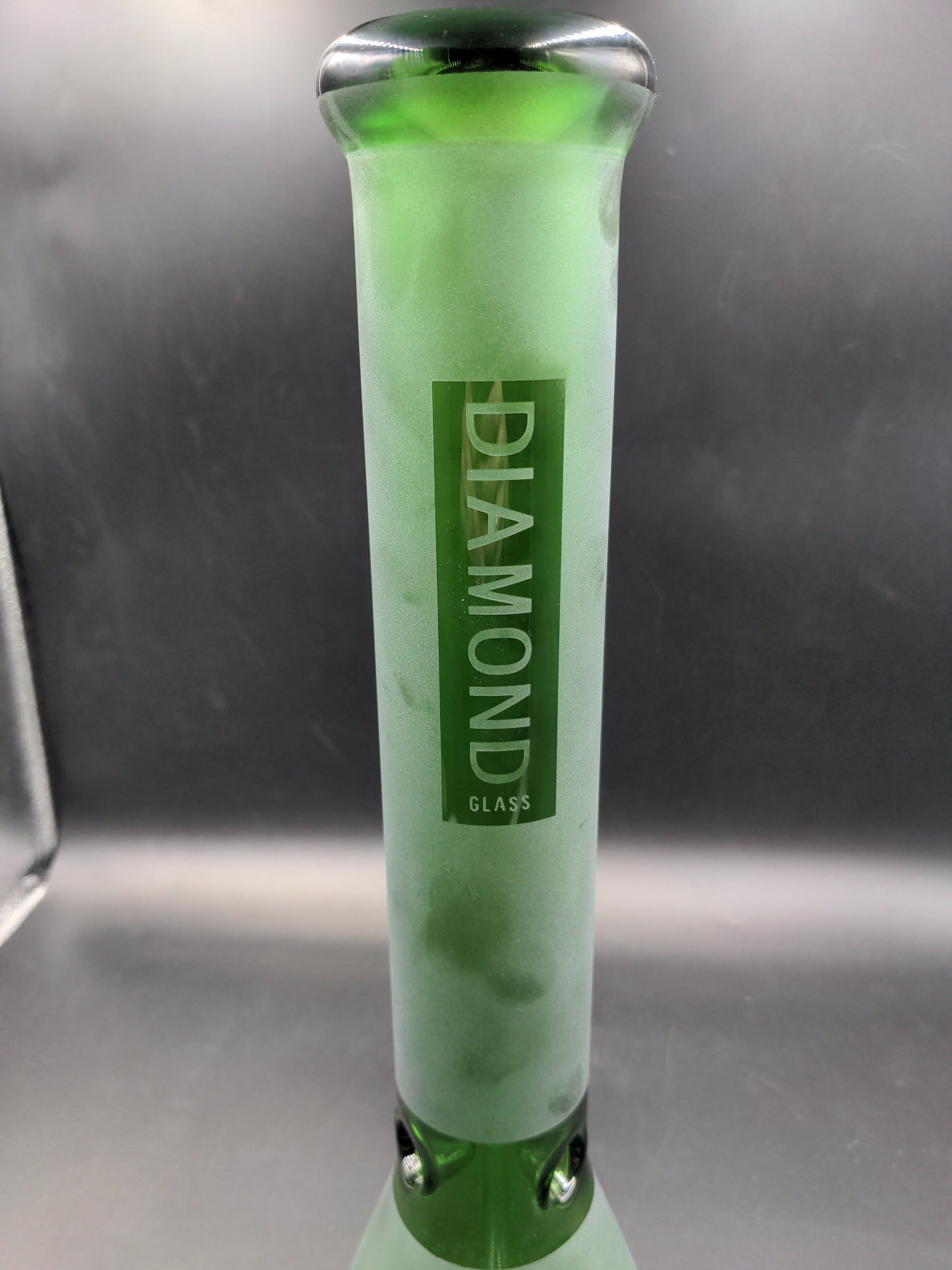 Diamond Glass Beaker Water Pipe - 15.5" / 14mm-Avernic Smoke Shop