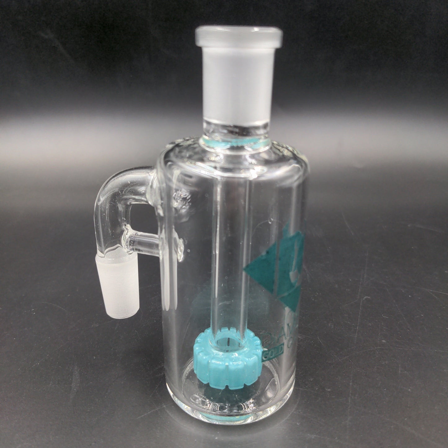 Diamond Glass Diamond Jewel Ash Catcher | 14mm 90 Degrees - Avernic Smoke Shop