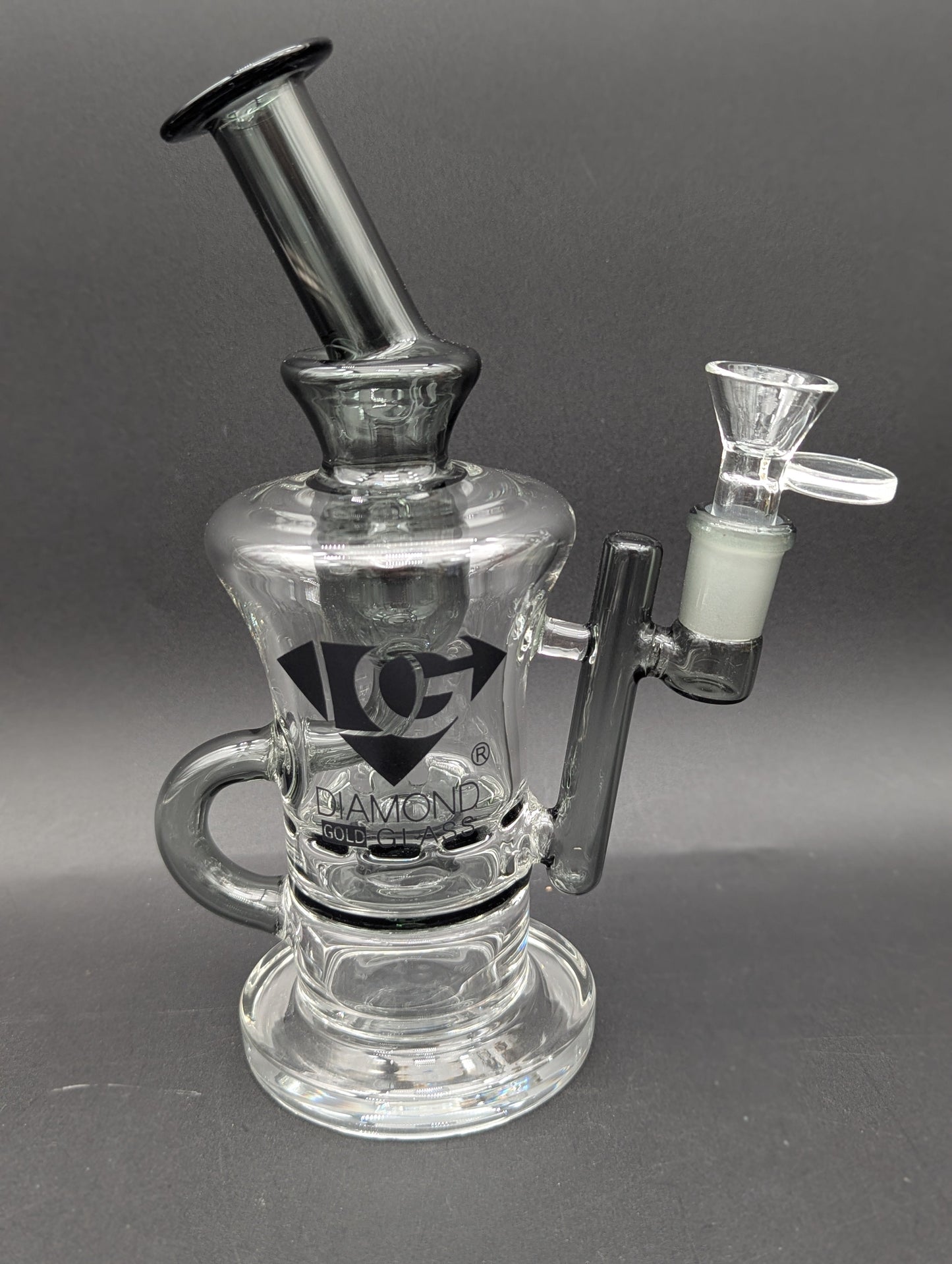 Diamond Glass Snowflake Klein Recycler-Avernic Smoke Shop