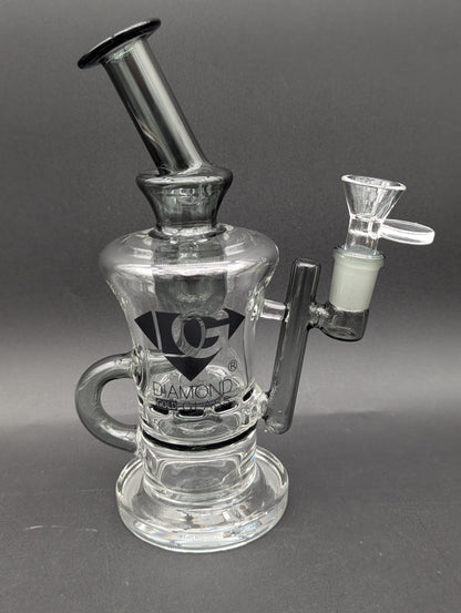 Diamond Glass Snowflake Klein Recycler-Avernic Smoke Shop