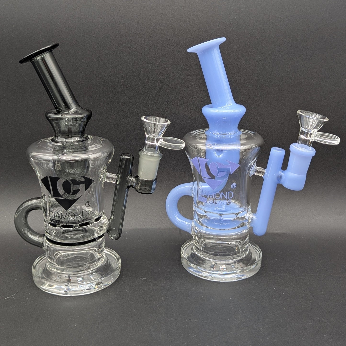 Diamond Glass Snowflake Klein Recycler-Avernic Smoke Shop