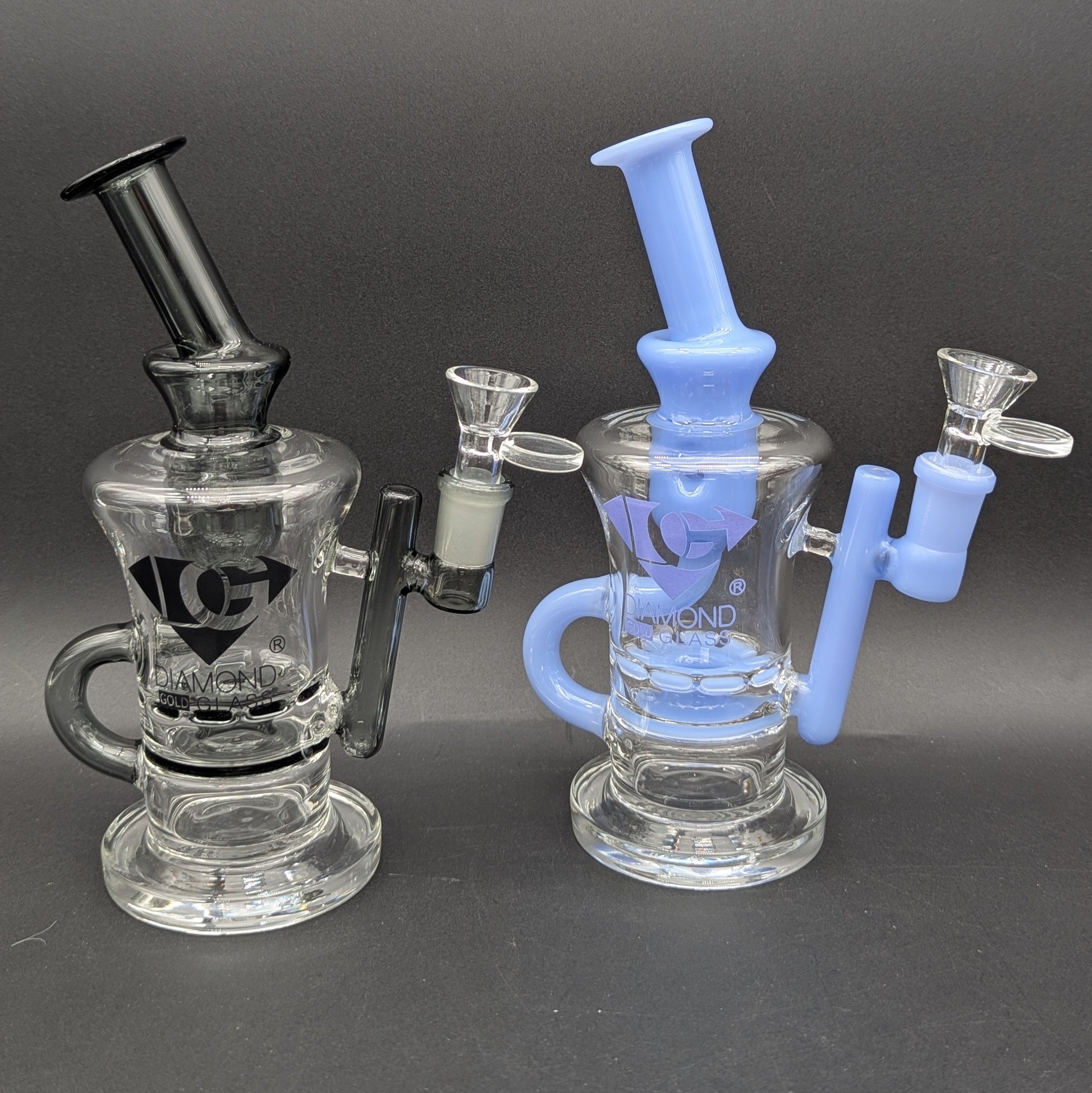 Diamond Glass Snowflake Klein Recycler-Avernic Smoke Shop