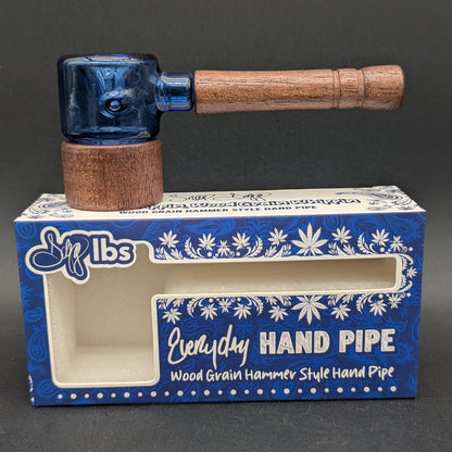 Dogg Lbs Everyday Wood Hammer Hand Pipe | 5" - Meech Madness Smoke Shop