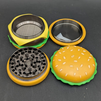Double Cheeseburger Discrete Herb Grinder-Avernic Smoke Shop