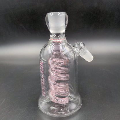 Double-Coil Diffuser Ash Catchers - 14mm 45 Degrees-Avernic Smoke Shop