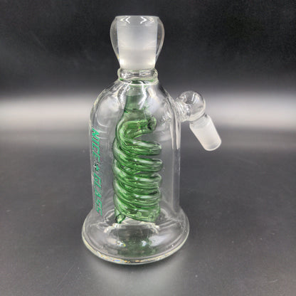 Double-Coil Diffuser Ash Catchers - 14mm 45 Degrees-Avernic Smoke Shop