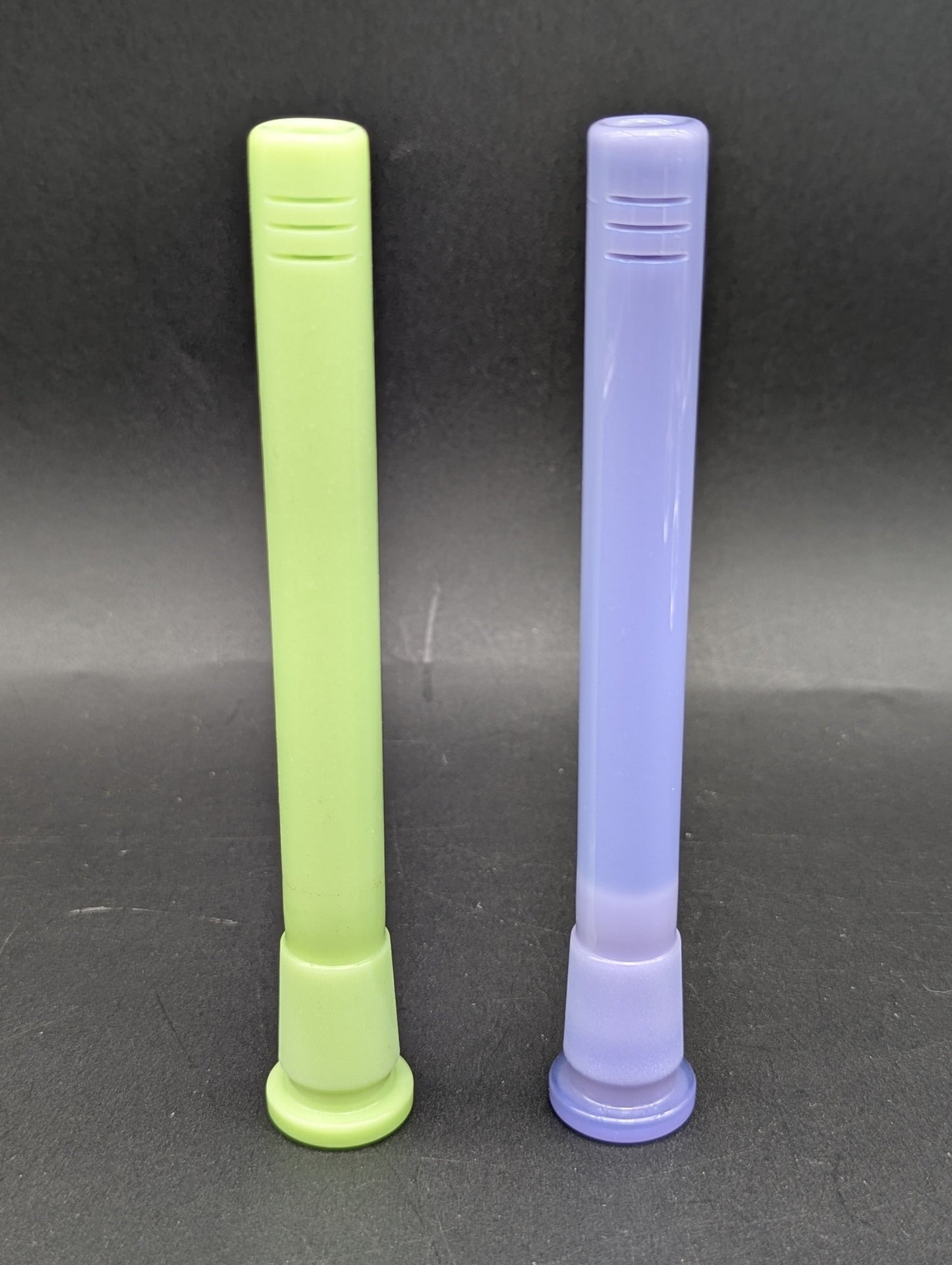 Downstem w/ Slashes Full Color-Avernic Smoke Shop