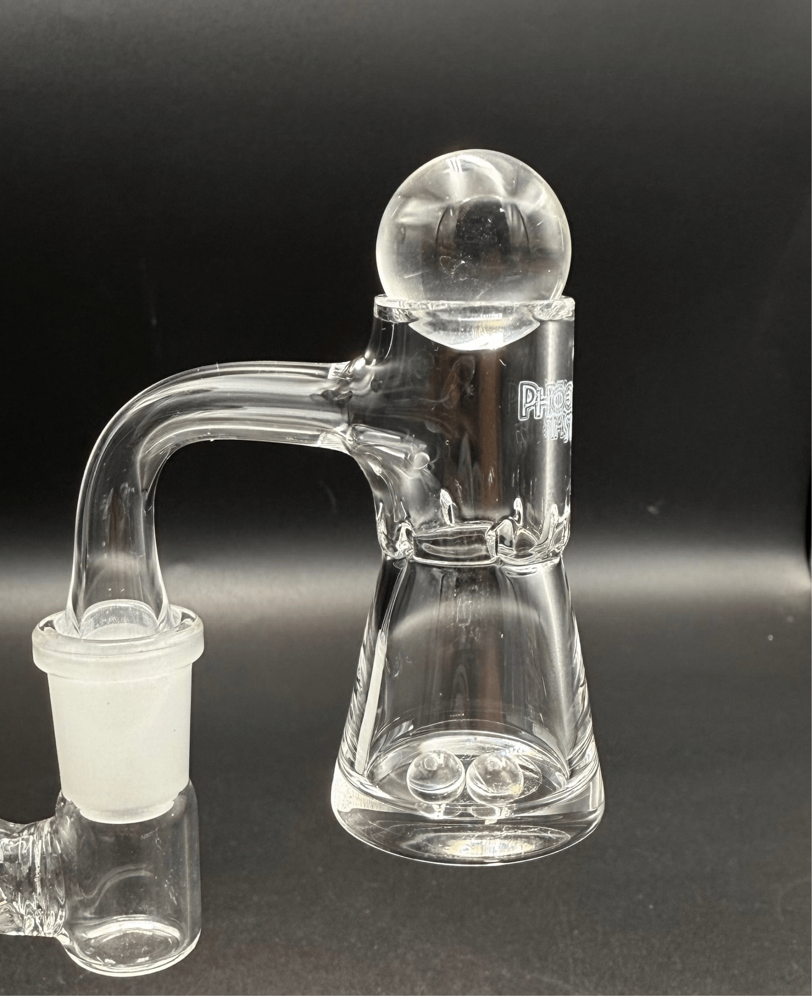 Drop Down Neck Quartz Banger - 14mm - Meech Madness Smoke Shop