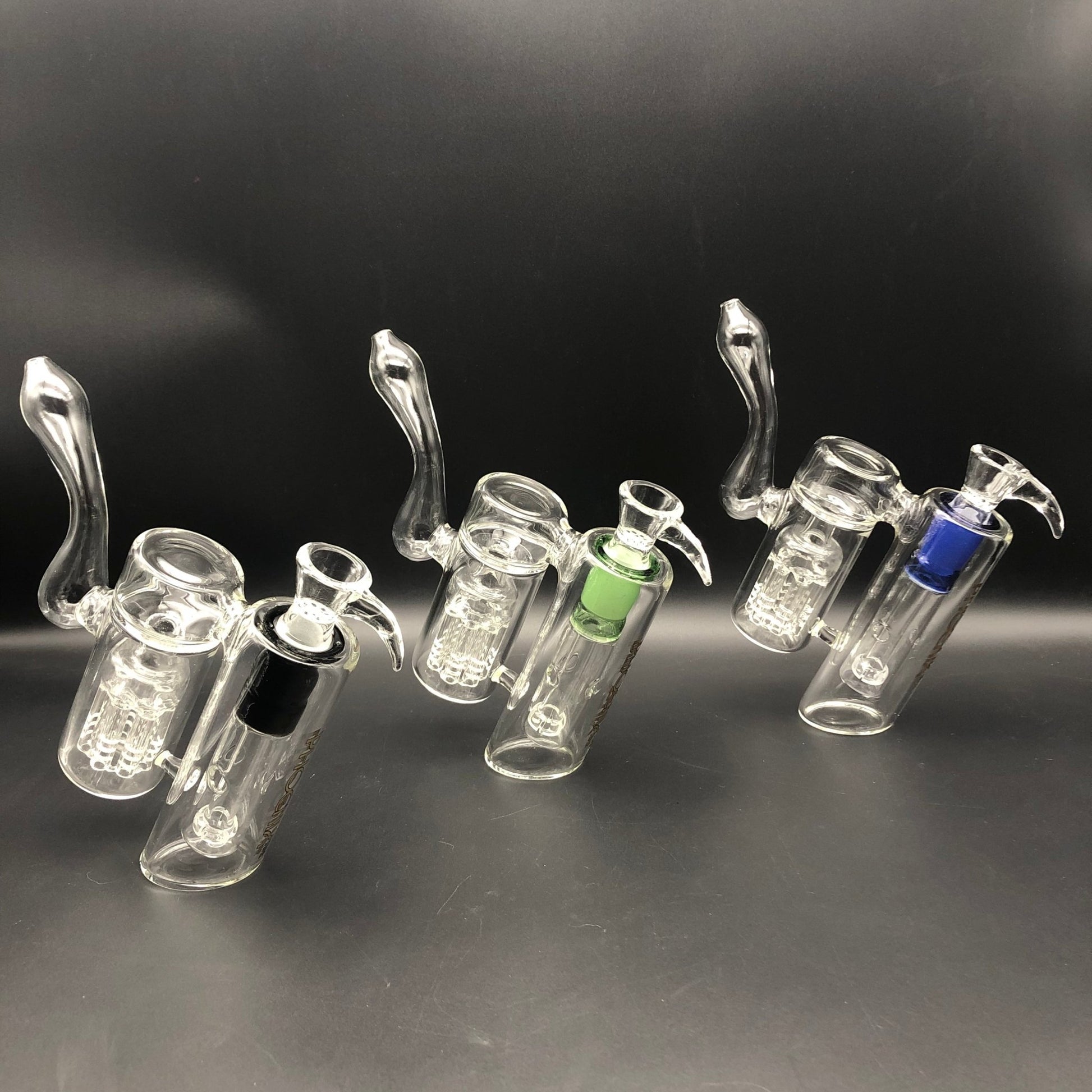 Dual Chamber Bubbler w/ 8 - Arm and Showerhead Perc - Meech Madness Smoke Shop