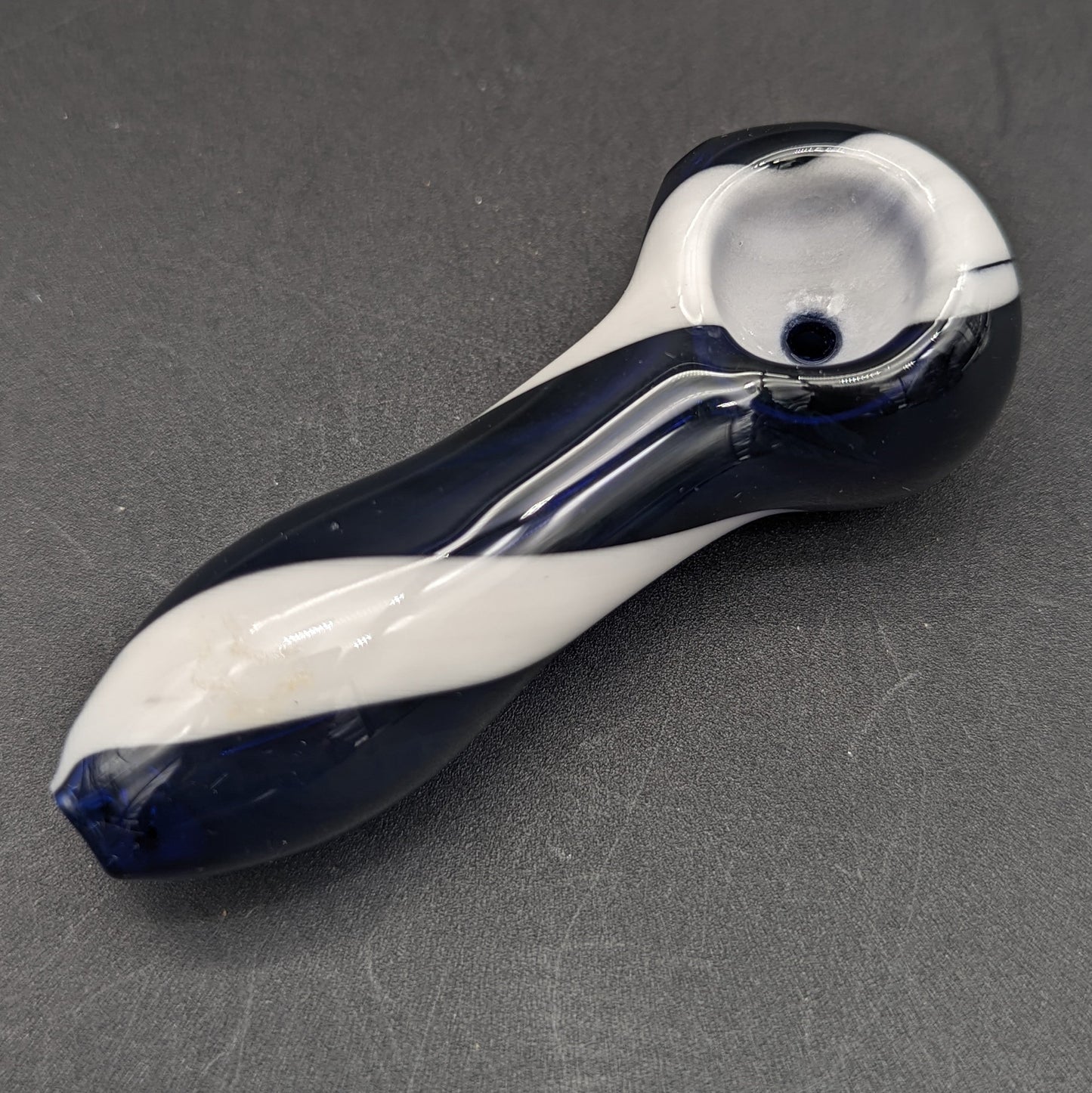 Dual Color Swirl Pocket Hand Pipe 3.3"-Avernic Smoke Shop