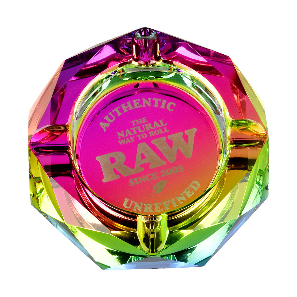 RAW Prism Glass Ashtray | 4.5"