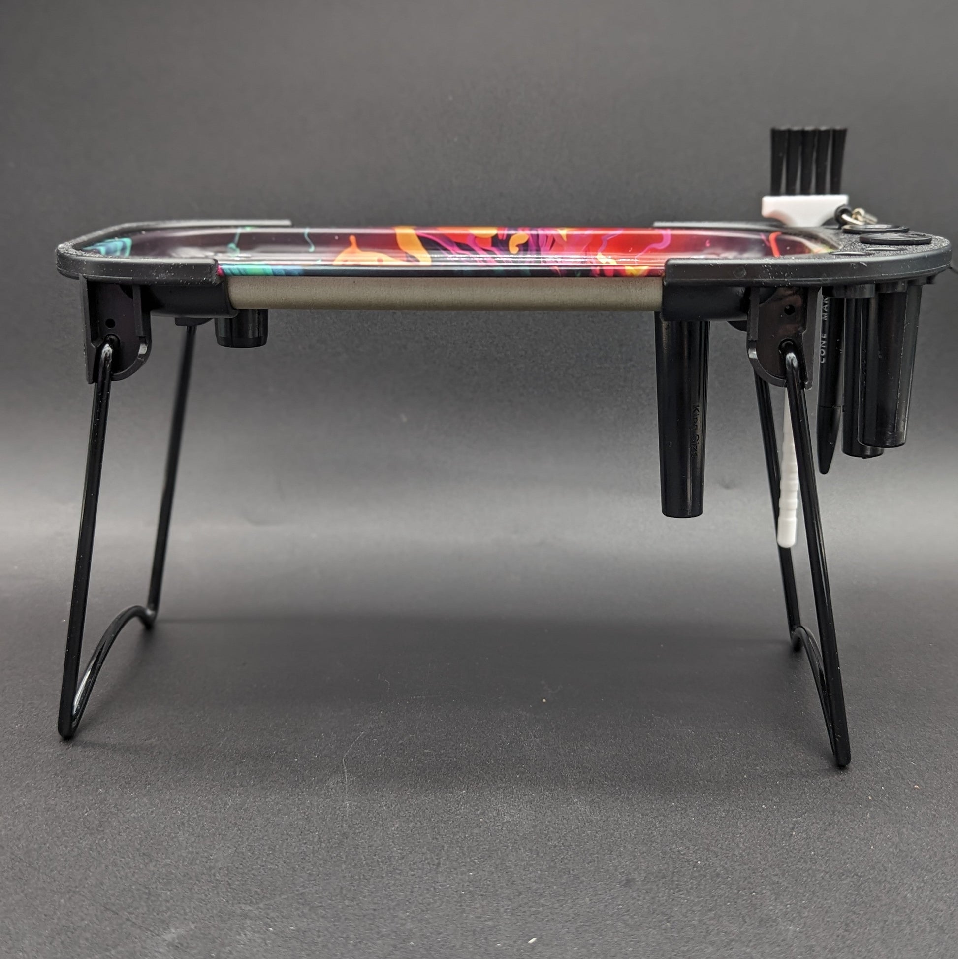 Elevated Metal Rolling Tray & Cone Loader Kit | Wonder Kid | 9.25"x4.2"-Avernic Smoke Shop