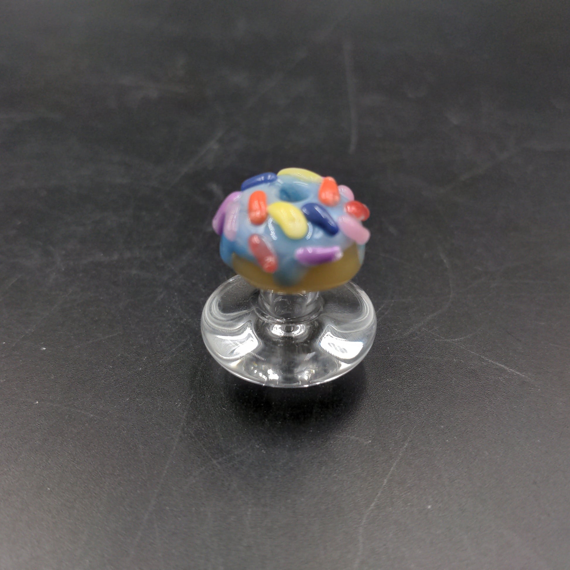 Empire Glassworks Blue Donut - Peak Carb Cap-Avernic Smoke Shop