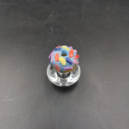 Empire Glassworks Blue Donut - Peak Carb Cap-Avernic Smoke Shop