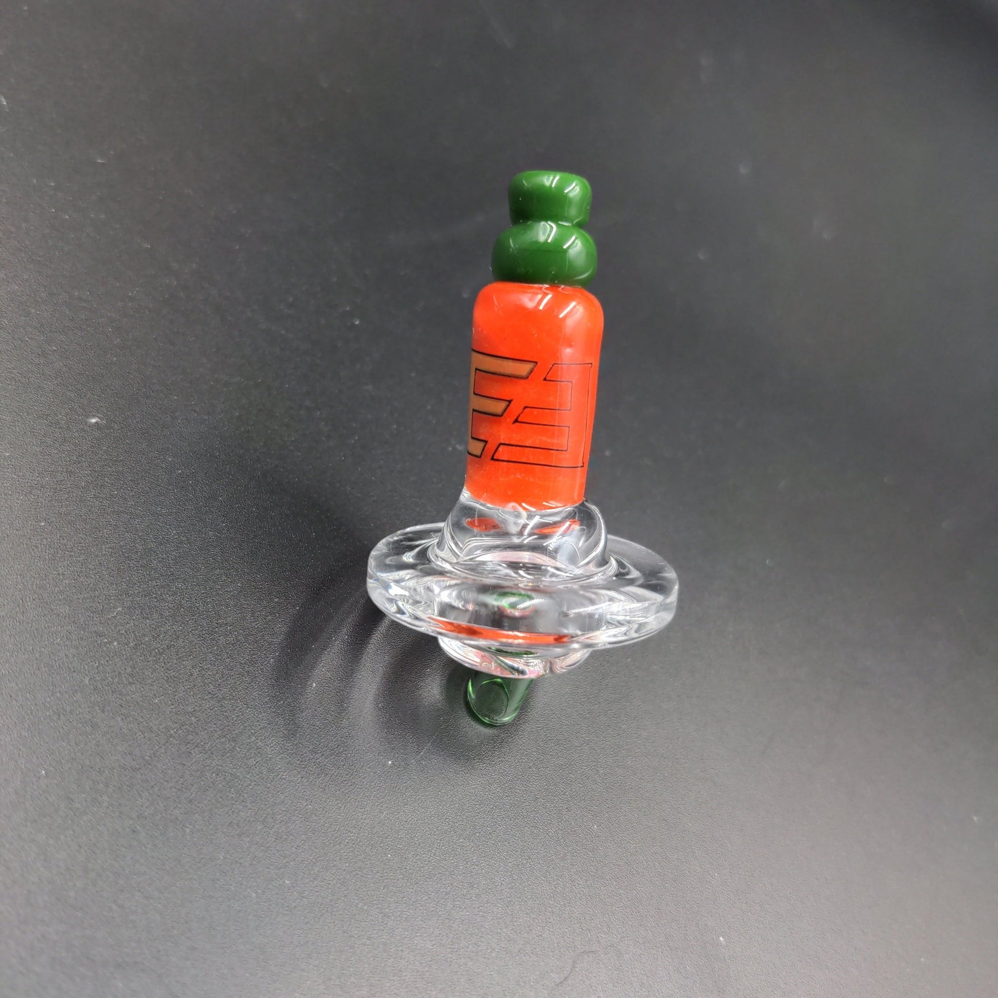 Empire Glassworks Carb Cap - Sriracha Bottle - Meech Madness Smoke Shop