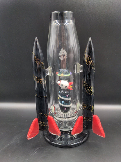 Empire Glassworks Galactic Rocket Ship Bong - Meech Madness Smoke Shop