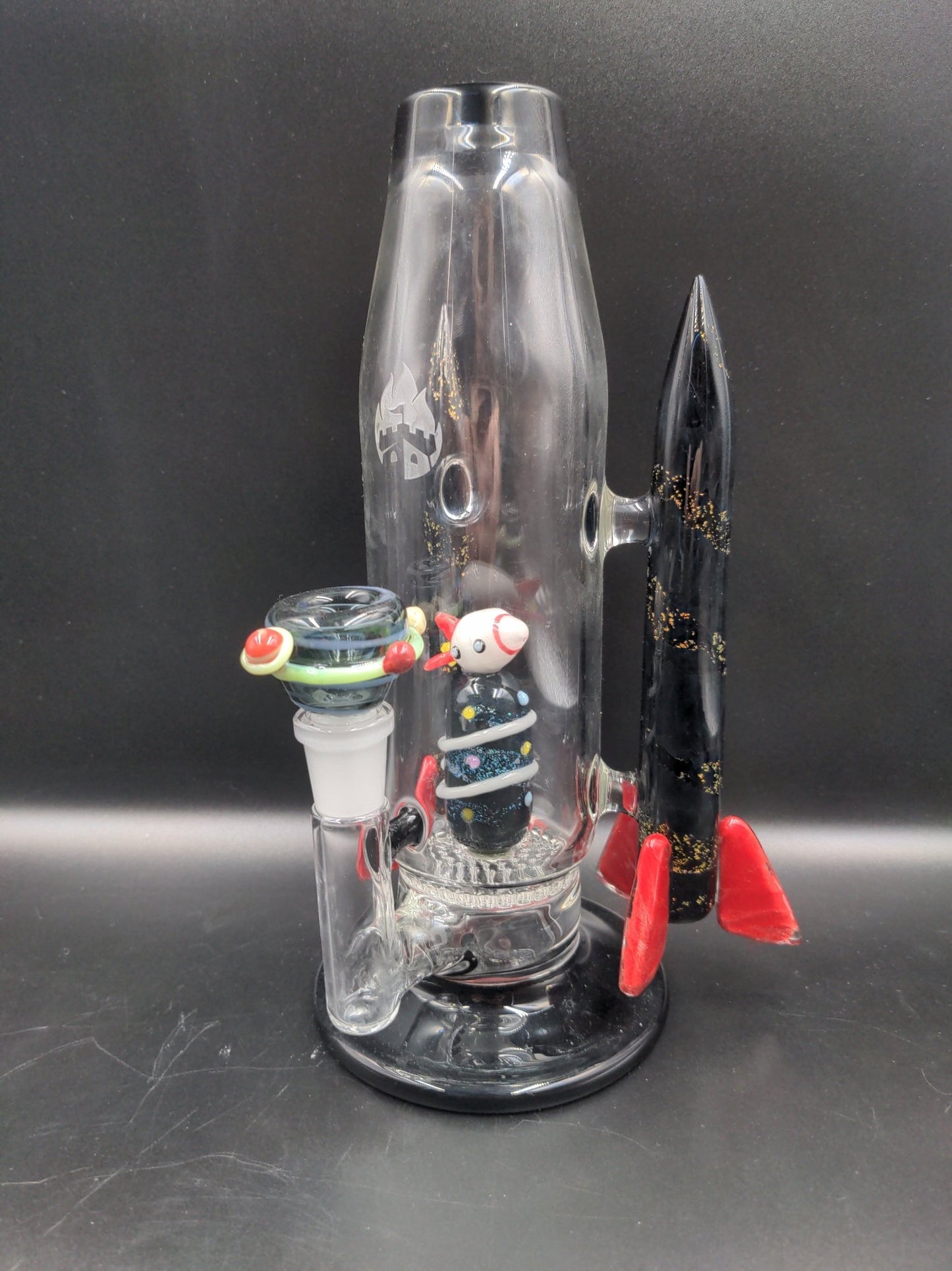 Empire Glassworks Galactic Rocket Ship Bong - Meech Madness Smoke Shop