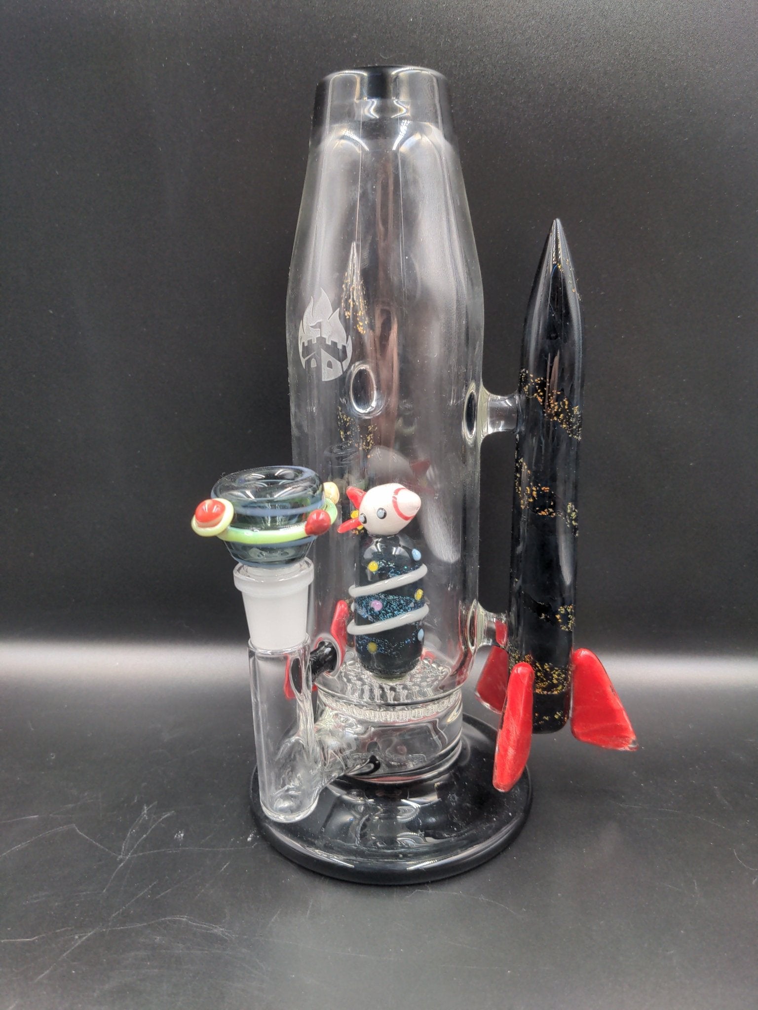 Empire Glassworks Galactic Rocket Ship Bong - Meech Madness Smoke Shop