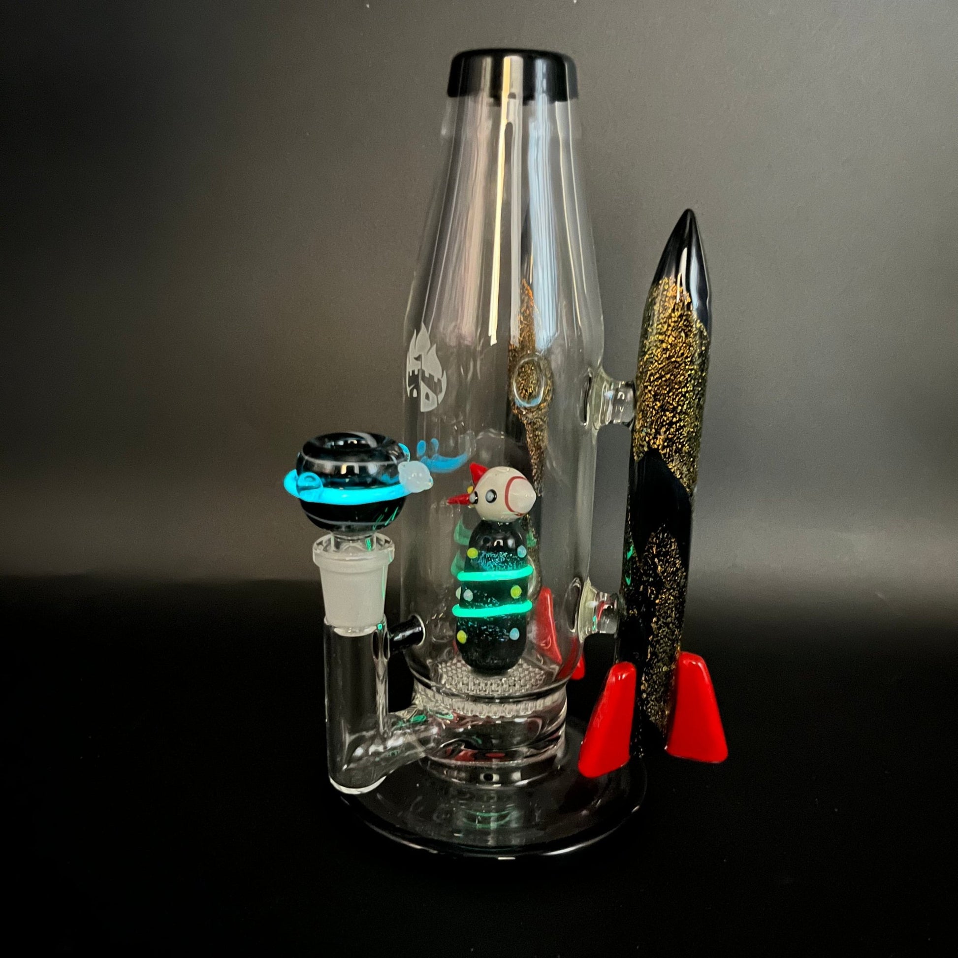 Empire Glassworks Galactic Rocket Ship Bong - Meech Madness Smoke Shop