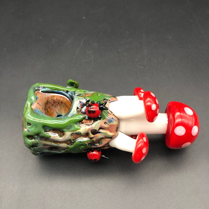 Empire Glassworks Mushrooms Hand Pipe - Avernic Smoke Shop