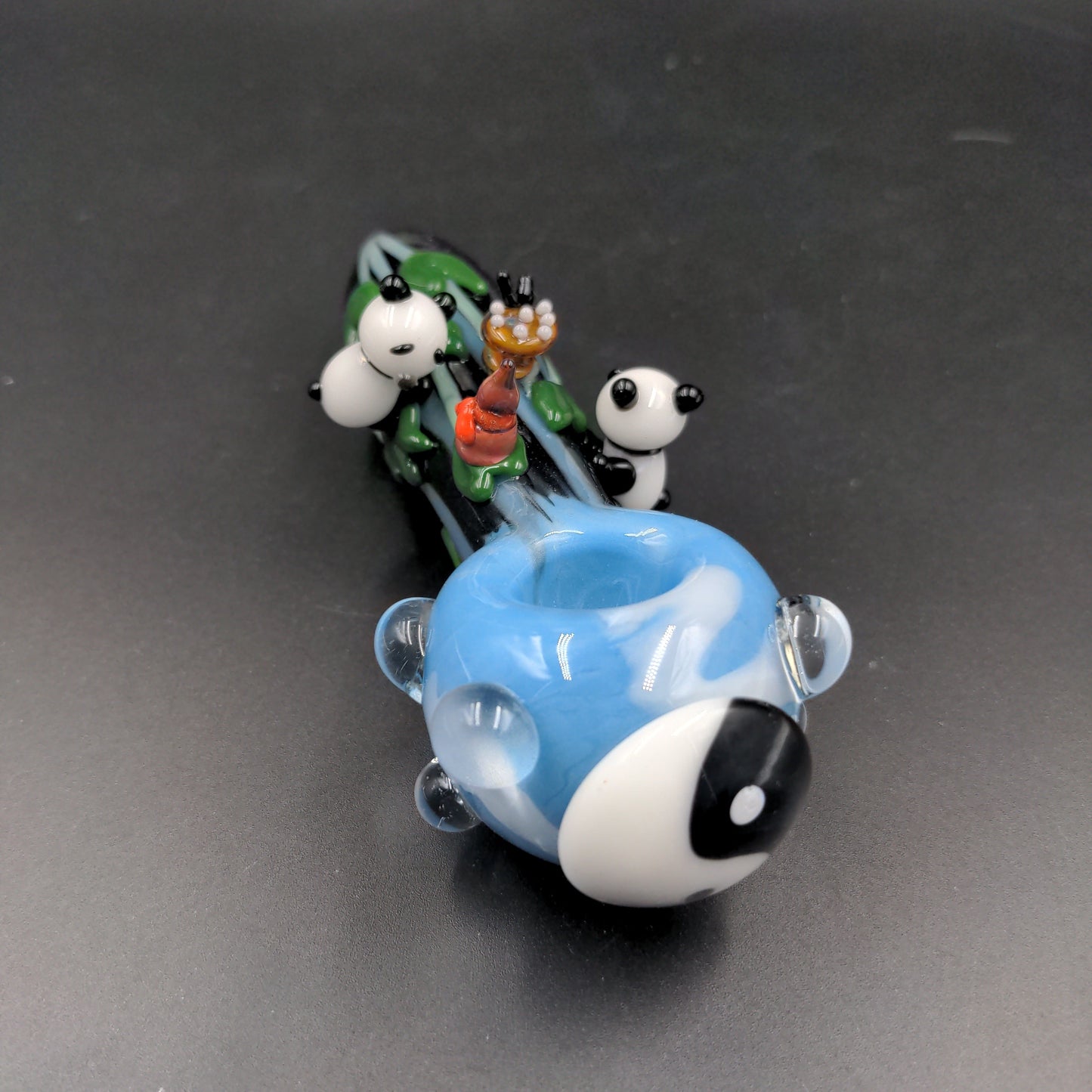 Empire Glassworks Spoon Pipe - Climbing Pandas - Avernic Smoke Shop