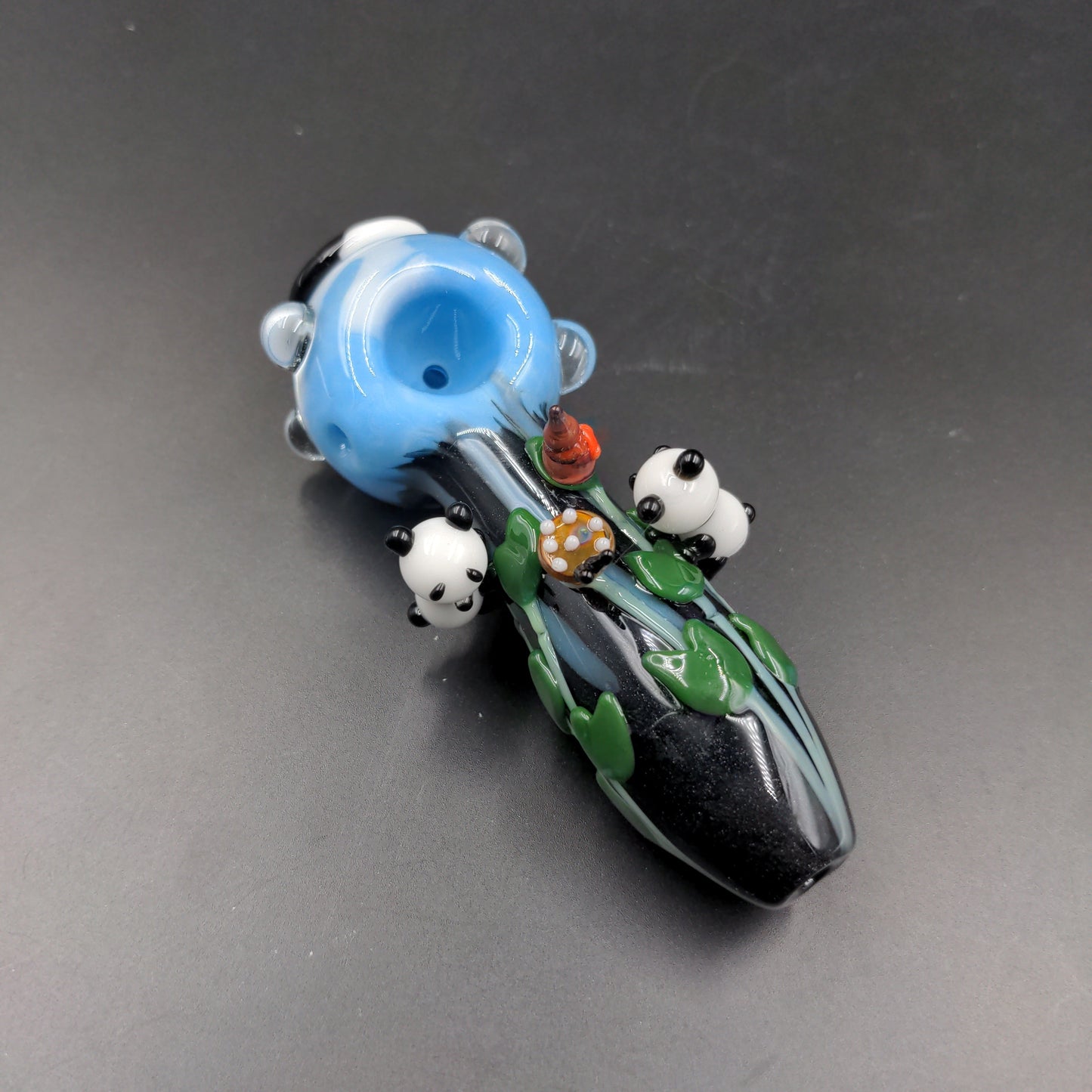 Empire Glassworks Spoon Pipe - Climbing Pandas - Avernic Smoke Shop