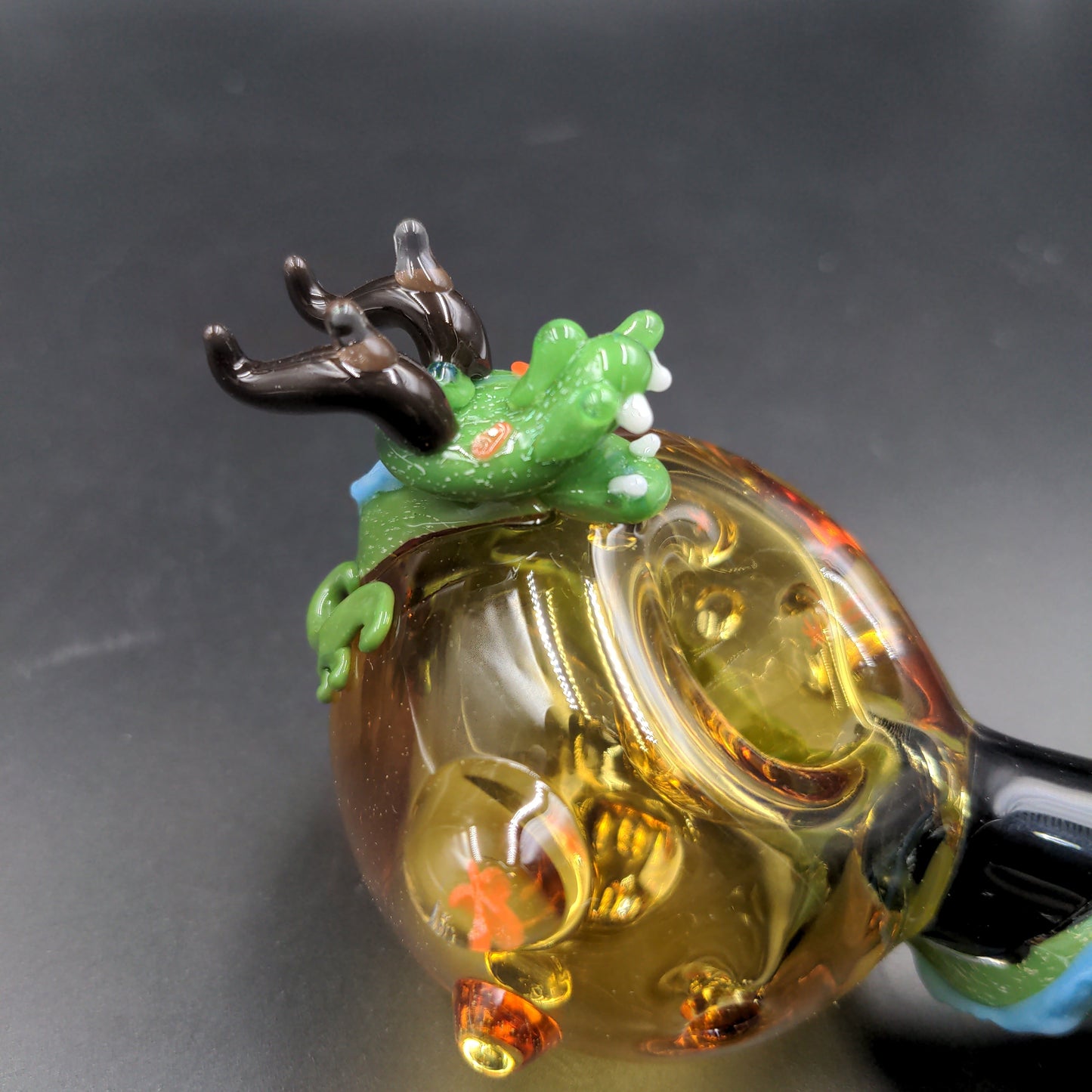 Empire Glassworks Spoon Pipe - Dragon Sphere - Large - Avernic Smoke Shop