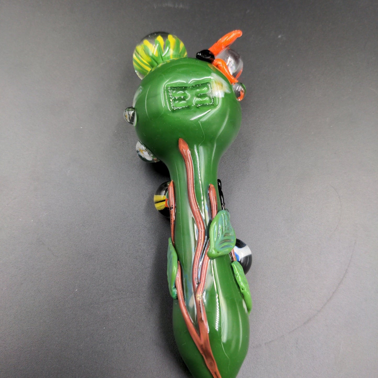 Empire Glassworks Spoon Pipe - Garden Critters - Meech Madness Smoke Shop