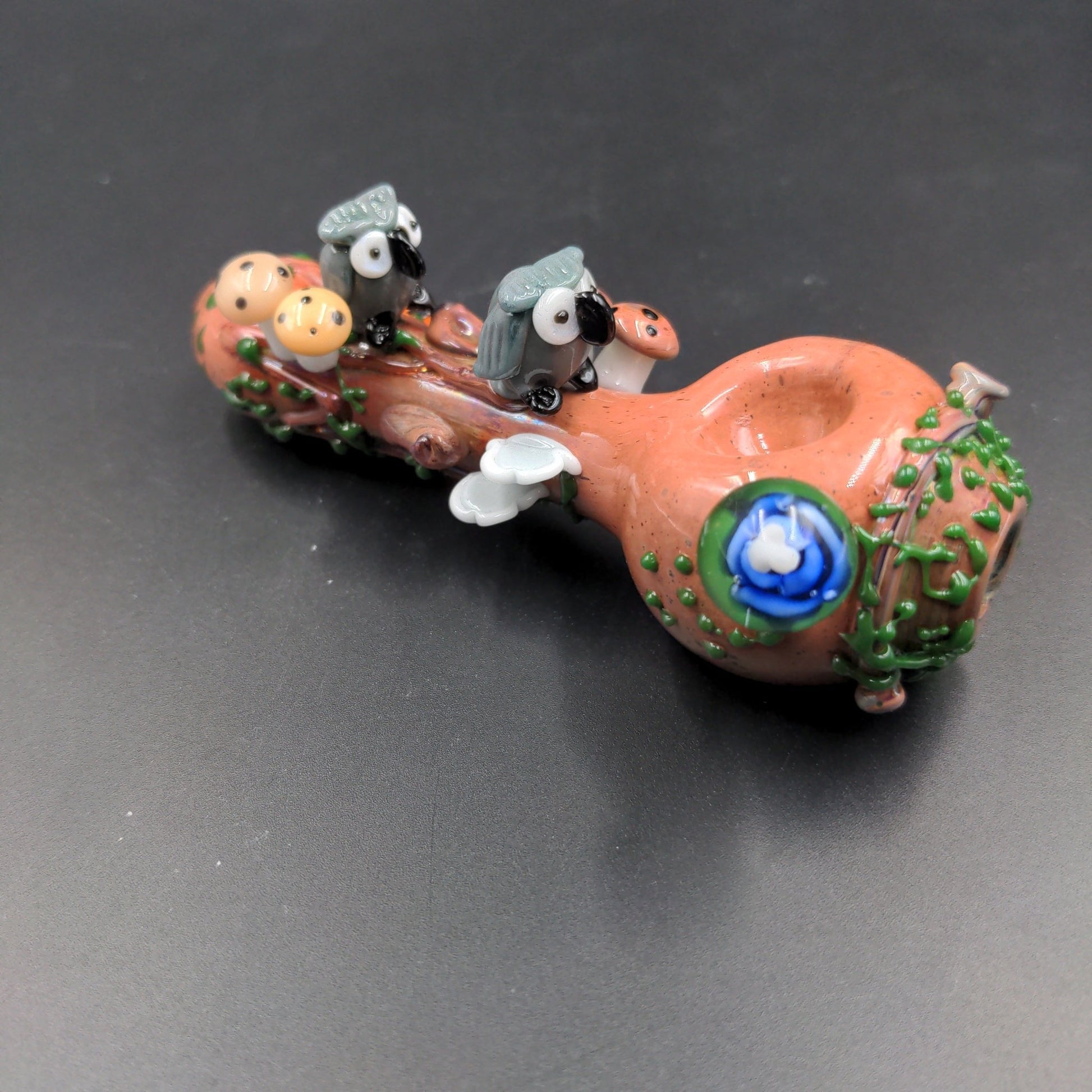 Empire Glassworks Spoon Pipe - Hootie's Forest - Small - Meech Madness Smoke Shop