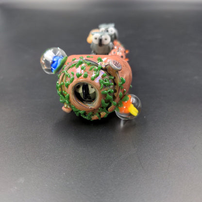 Empire Glassworks Spoon Pipe - Hootie's Forest - Small - Meech Madness Smoke Shop