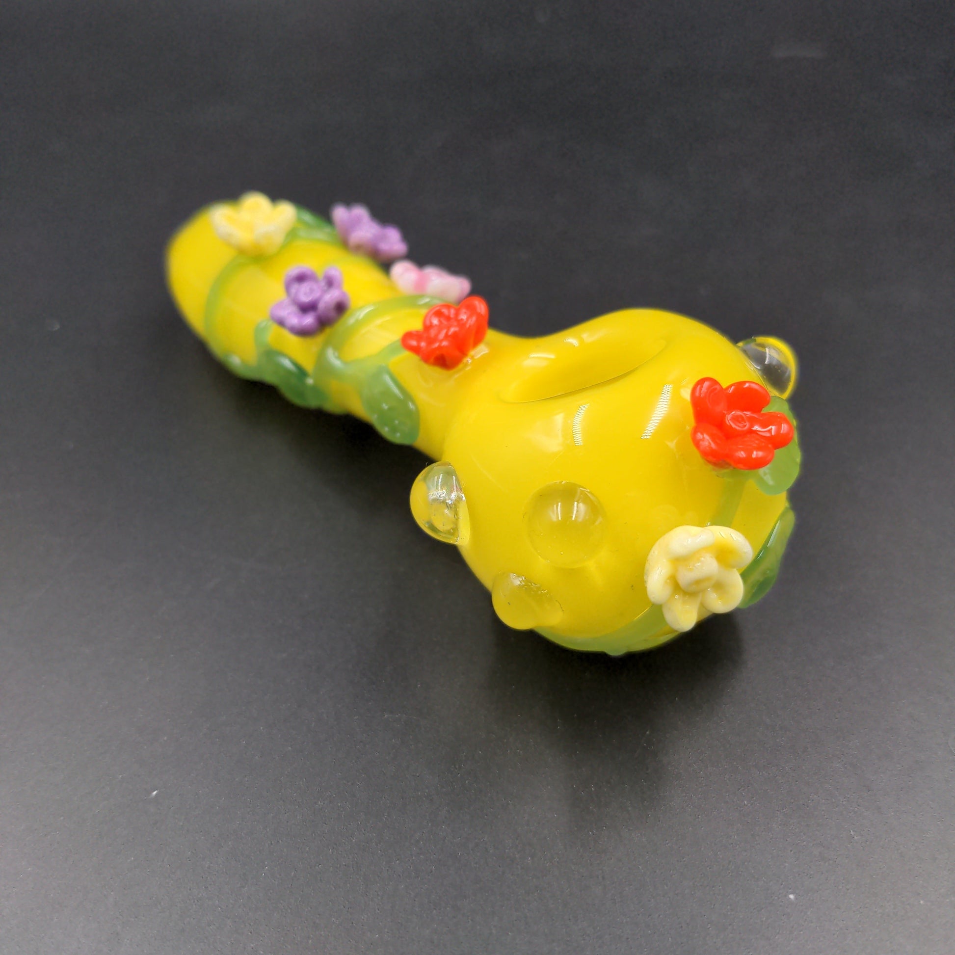 Empire Glassworks Spoon Pipe - Sunshine Garden - Avernic Smoke Shop