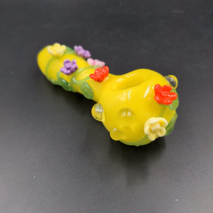Empire Glassworks Spoon Pipe - Sunshine Garden - Meech Madness Smoke Shop