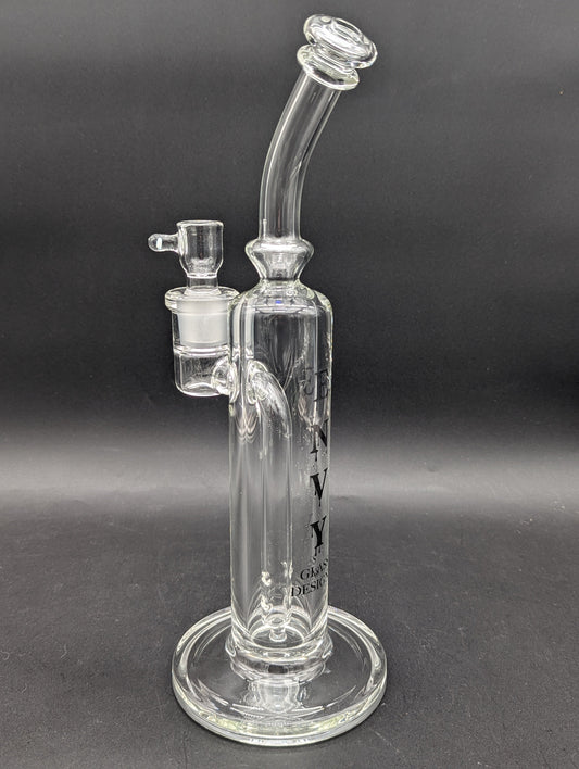 Envy Glass 13" Bent Neck Fixed 4 Hole Bong-Avernic Smoke Shop