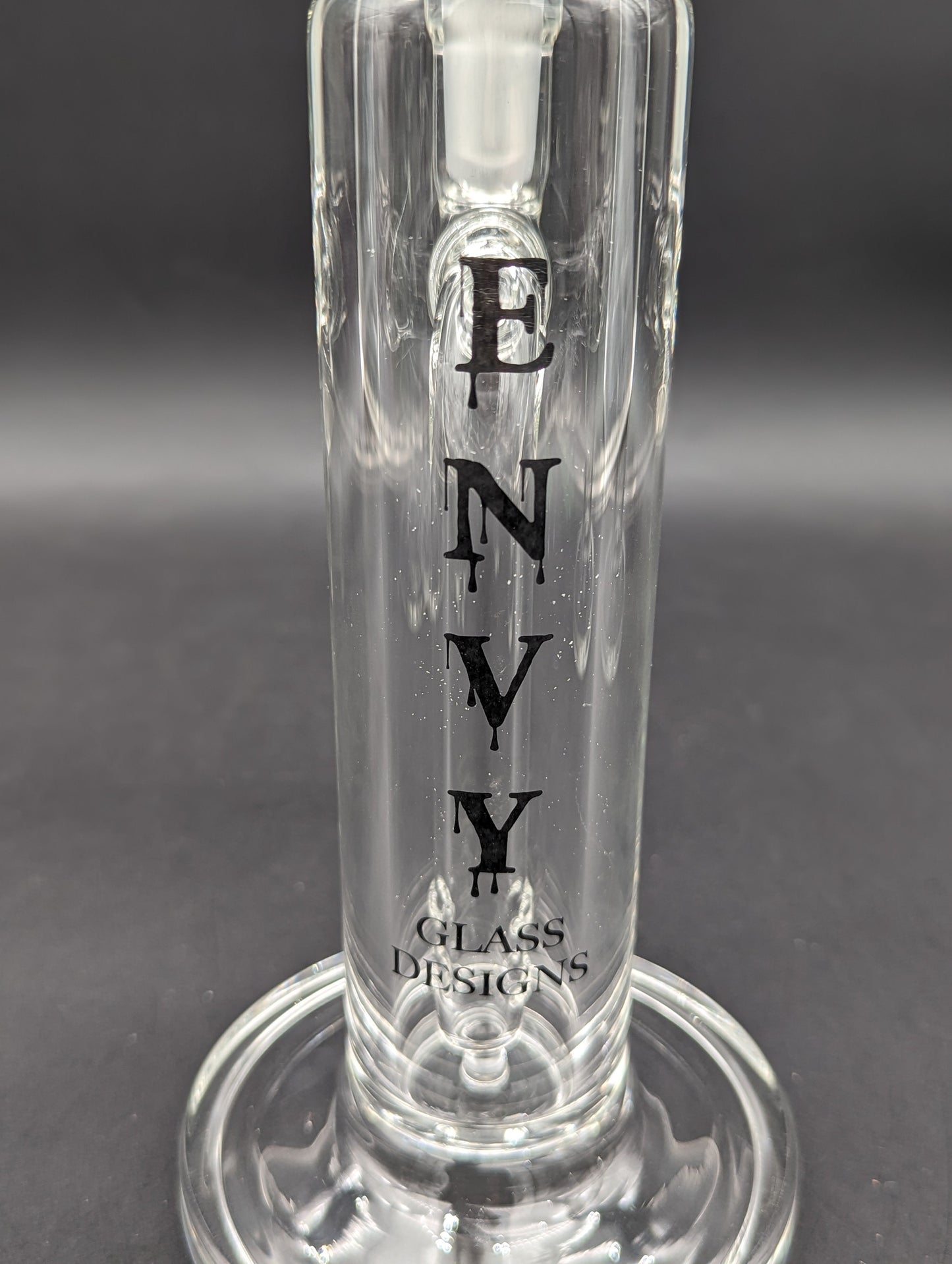 Envy Glass 13" Bent Neck Fixed 4 Hole Bong-Avernic Smoke Shop