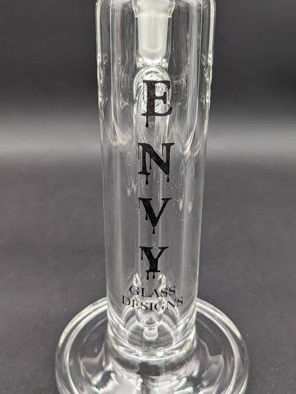 Envy Glass 13" Bent Neck Fixed 4 Hole Bong-Avernic Smoke Shop