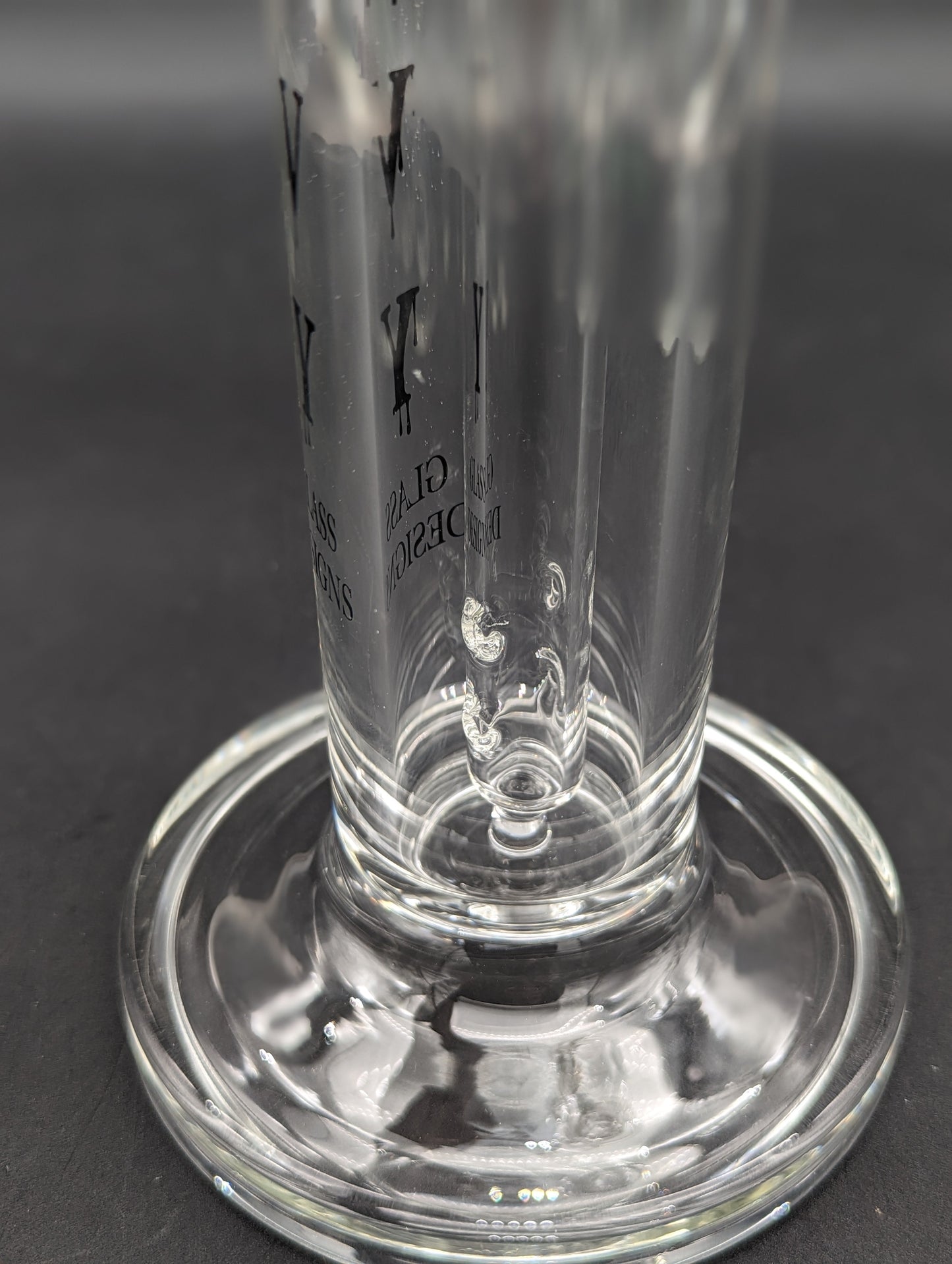 Envy Glass 13" Bent Neck Fixed 4 Hole Bong-Avernic Smoke Shop