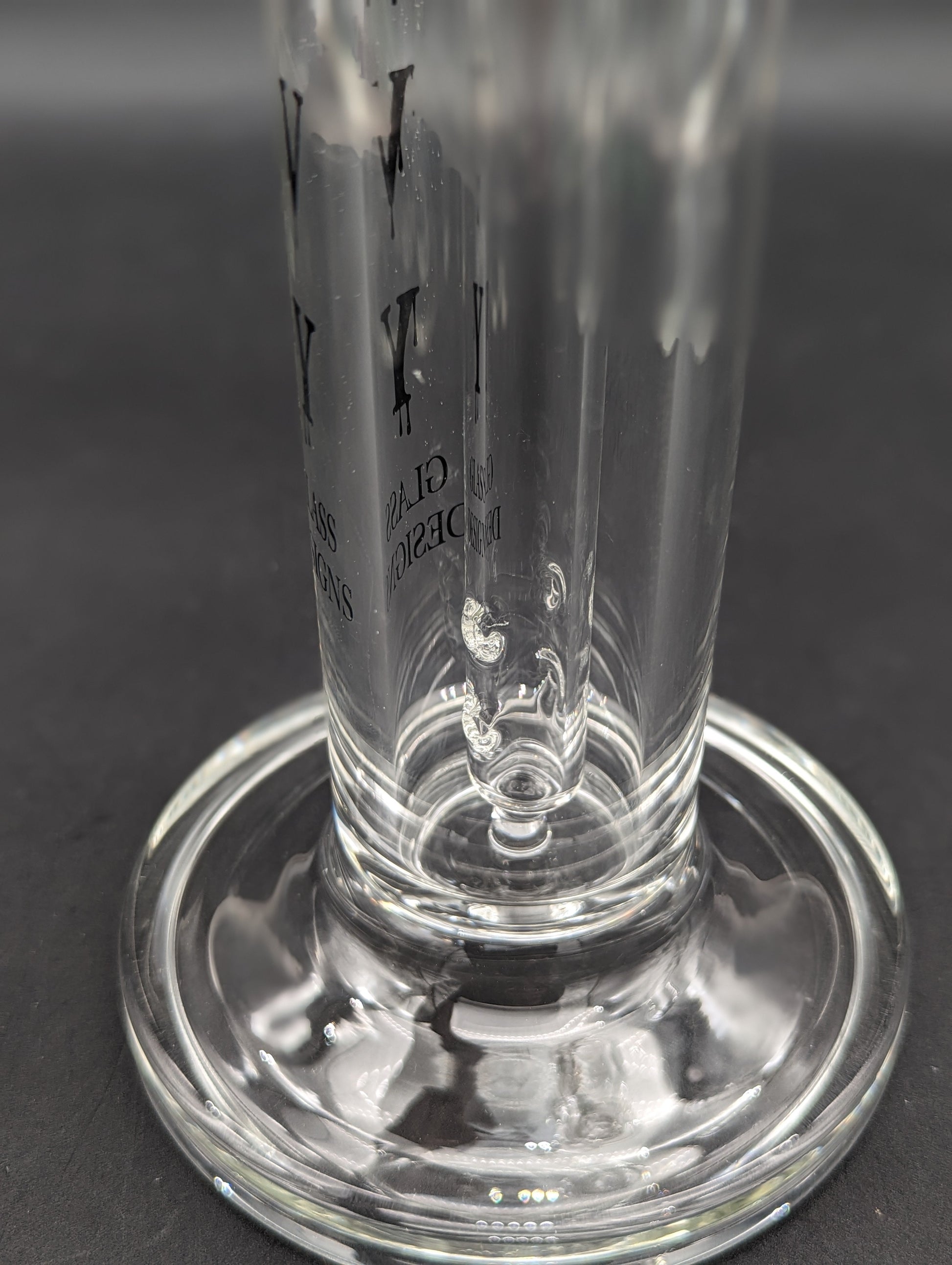 Envy Glass 13" Bent Neck Fixed 4 Hole Bong-Avernic Smoke Shop