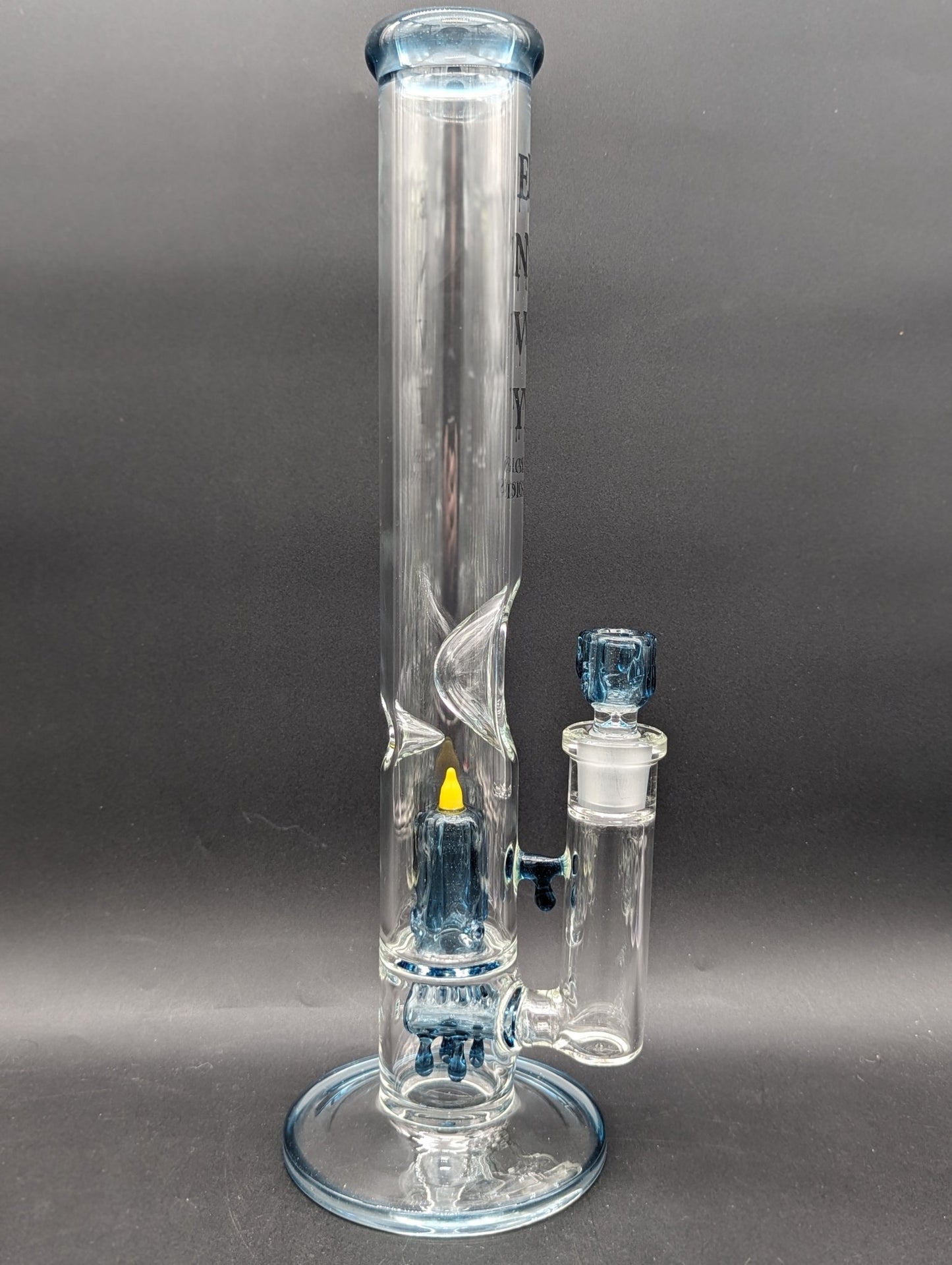 Envy Glass 16" Candle Series Dual Perc Straight Bong - Meech Madness Smoke Shop
