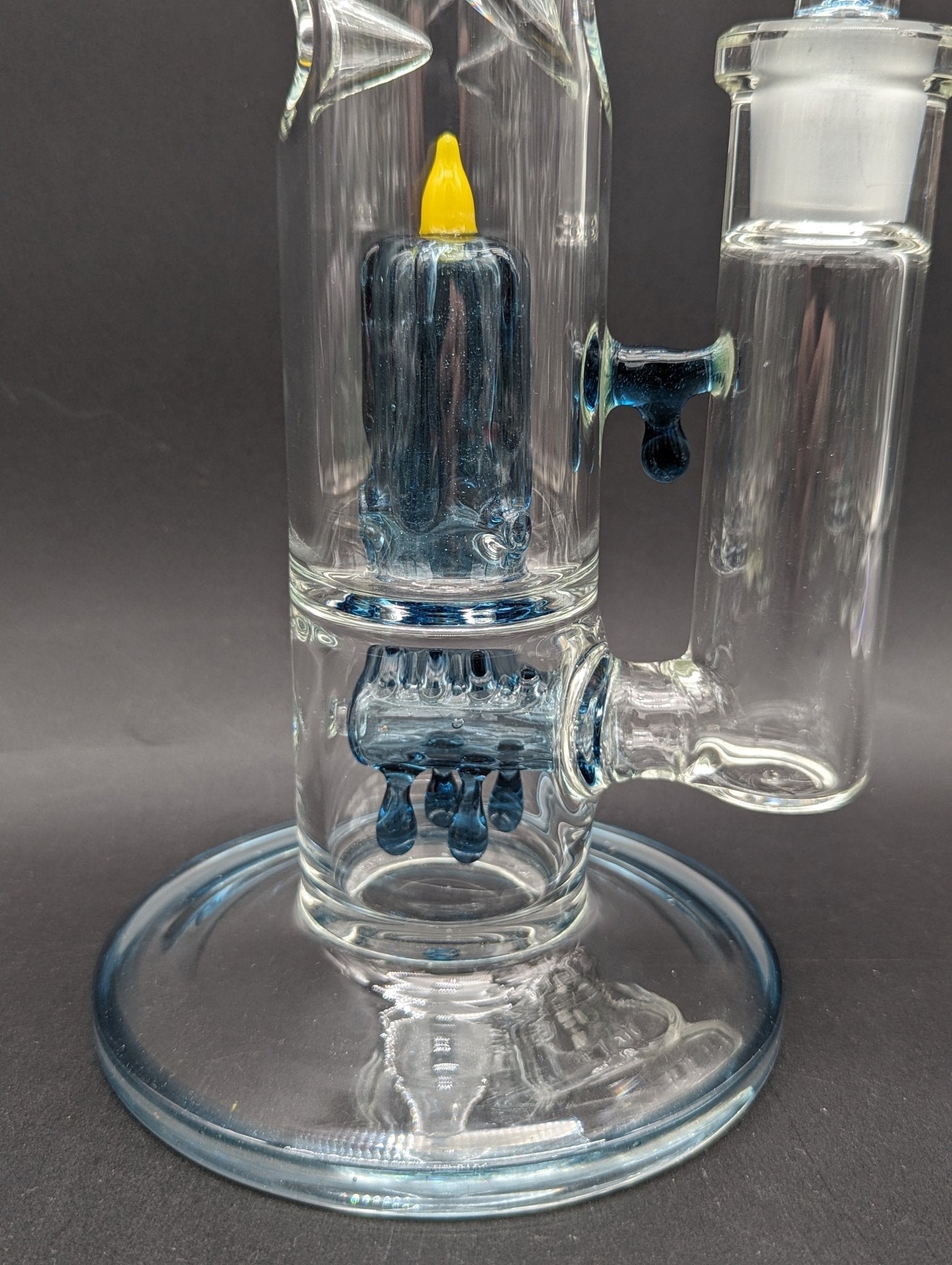 Envy Glass 16" Candle Series Dual Perc Straight Bong - Meech Madness Smoke Shop