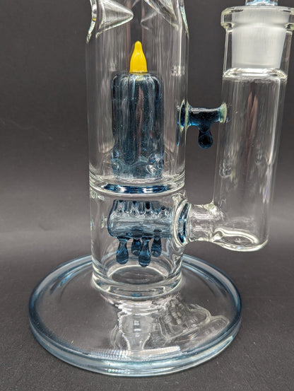 Envy Glass 16" Candle Series Dual Perc Straight Bong - Meech Madness Smoke Shop